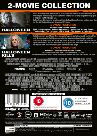 Halloween Kills Boxset (DVD) (2021)