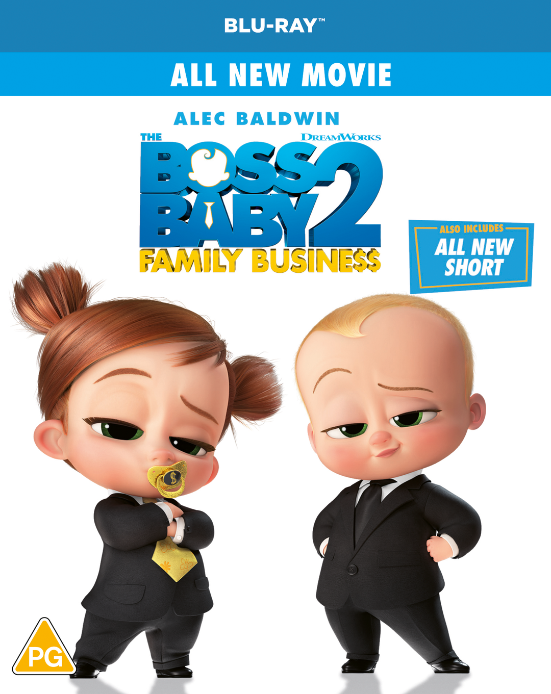 The Boss Baby 2 Family Business Blu Ray 2021 Warner Bros. Shop UK