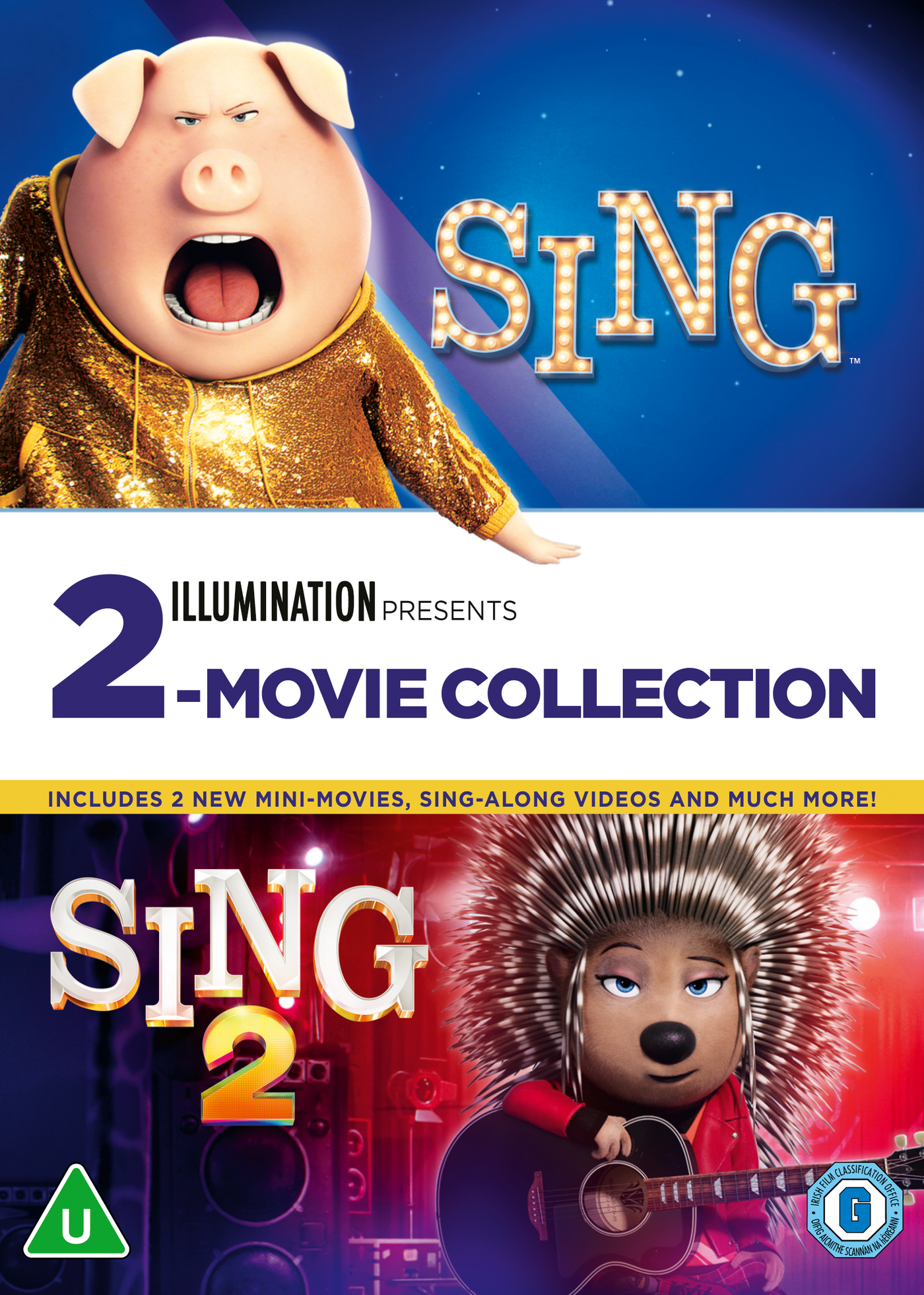 Sing/Sing 2 Boxset (DVD) (2022)