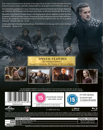 The Last Kingdom season 5 (Blu-ray) (2022)