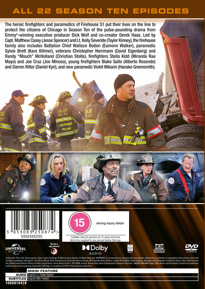 Chicago Fire: Season Ten [DVD] [2021]