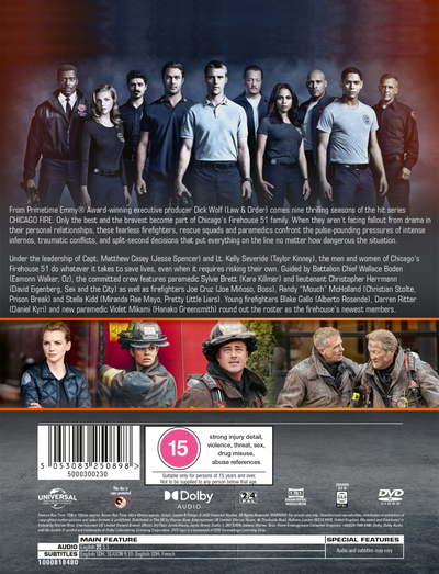 Chicago Fire: Seasons 1-10 [DVD] [2012-2022]