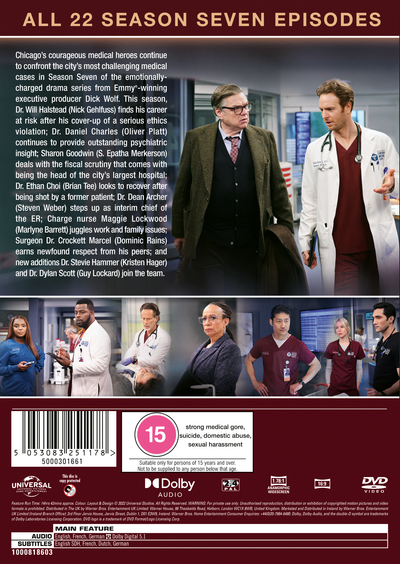 Chicago Med: Season Seven (DVD) (2021)