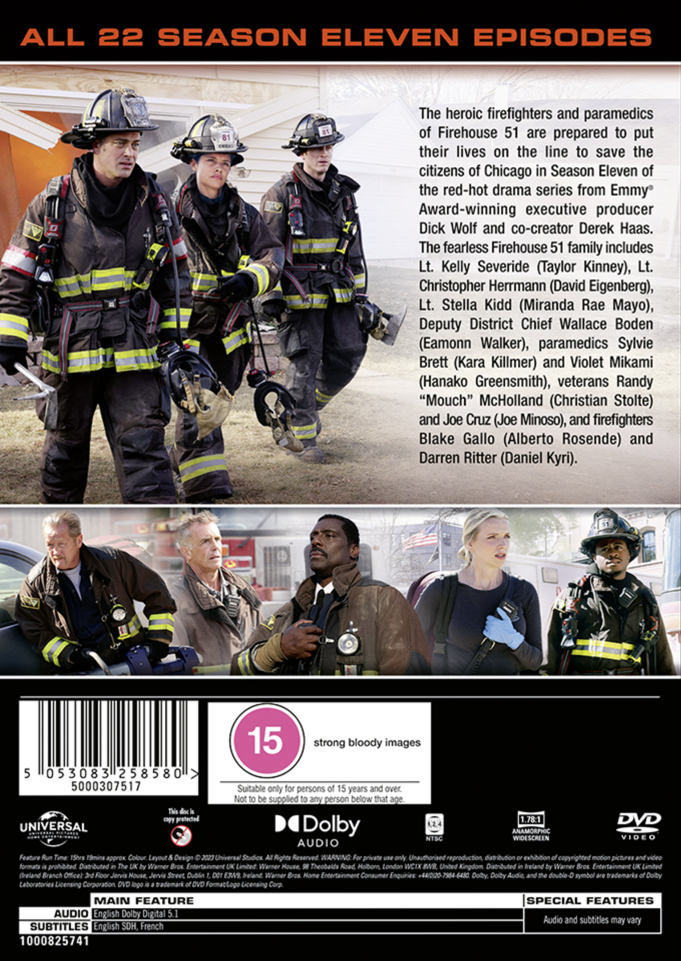 Chicago Fire: Season Eleven [DVD] [2022]