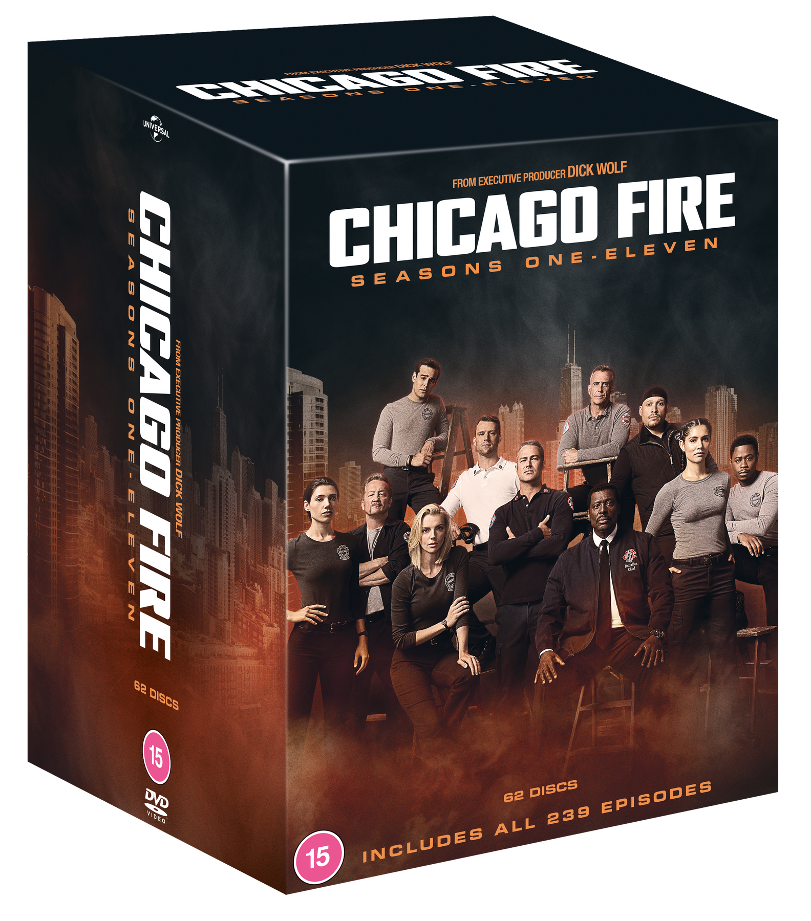 Chicago Fire: Seasons 1-11 [DVD] [2012-2022] – Warner Bros. Shop - UK