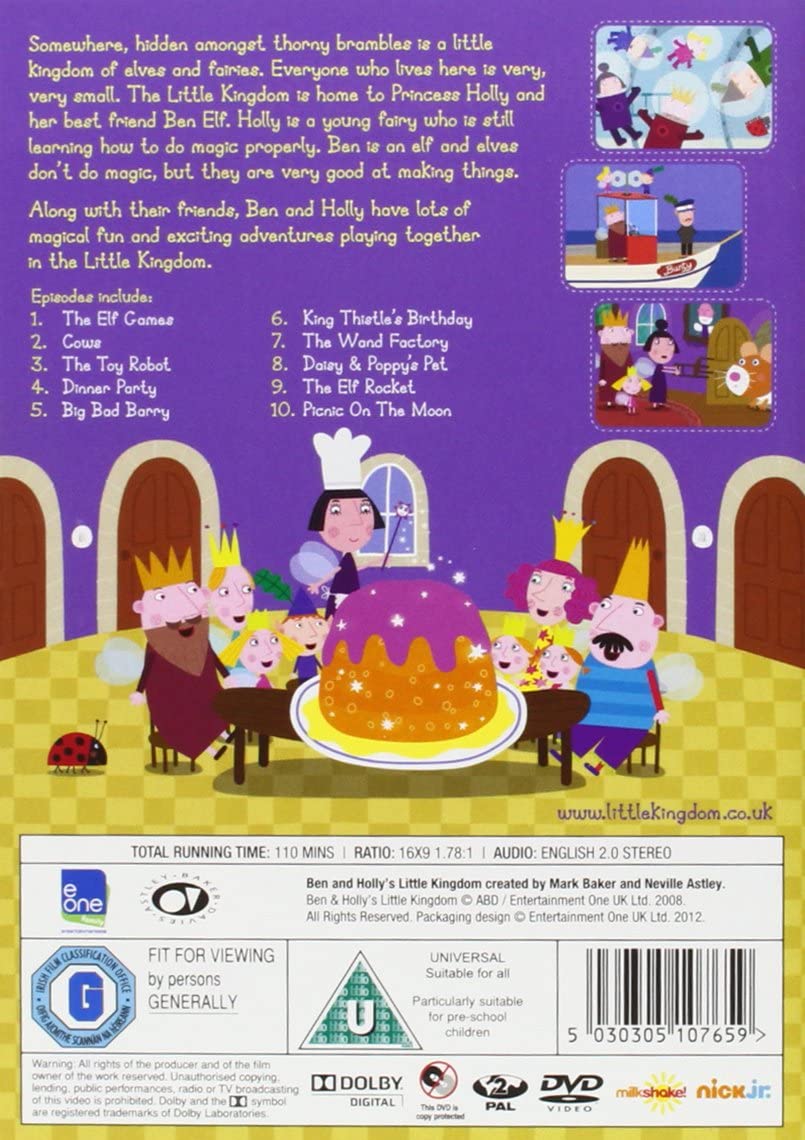 Ben and Holly's Little Kingdom: The Elf Games (DVD)