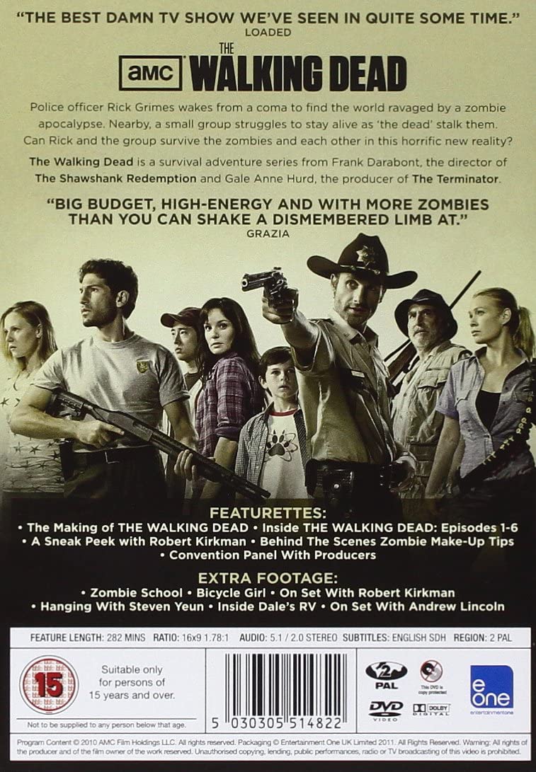The Walking Dead: Season 1 (DVD)