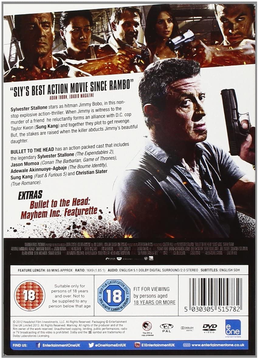 Bullet to the Head [2013] (DVD)