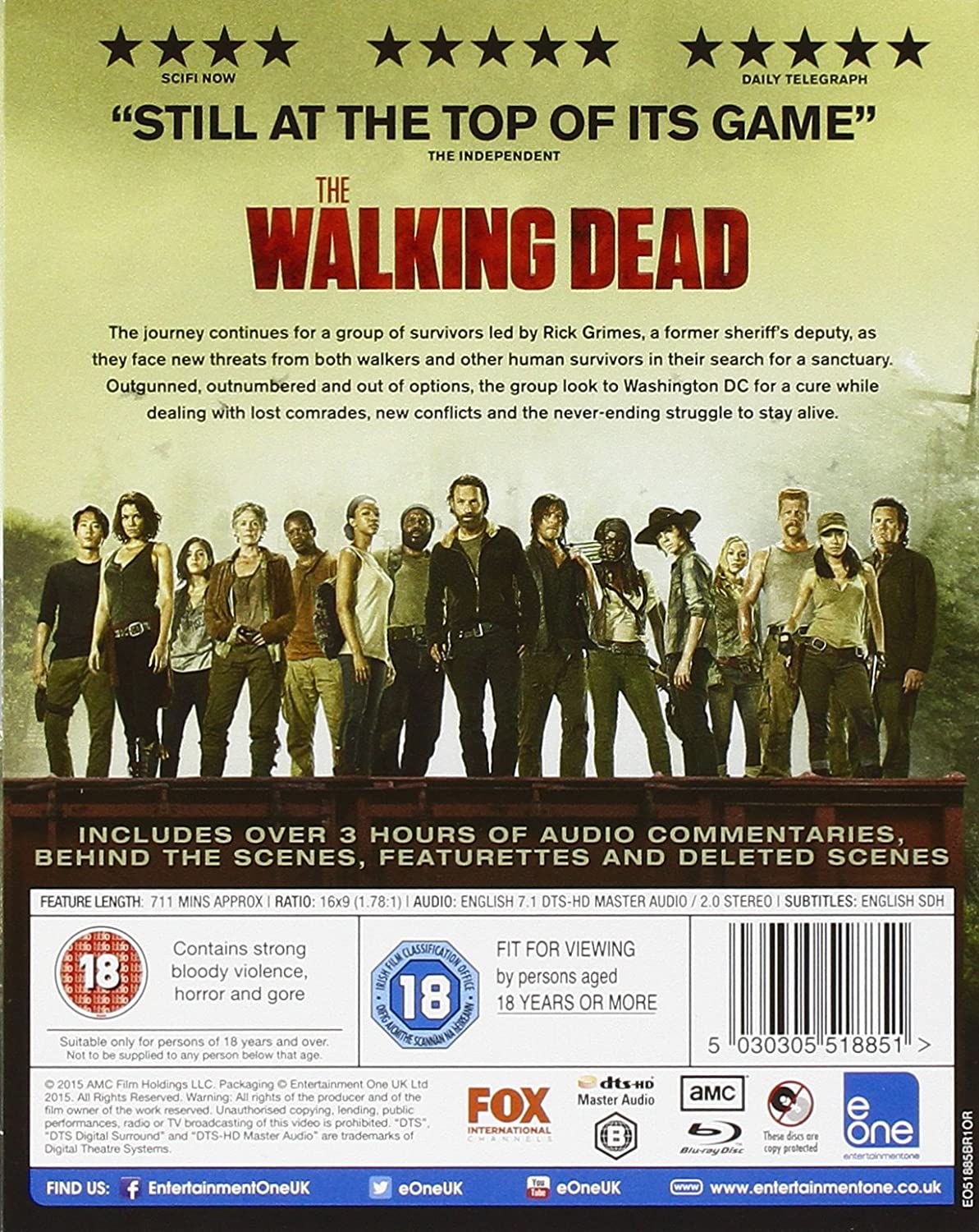 The Walking Dead: Season 5 (Blu-ray)