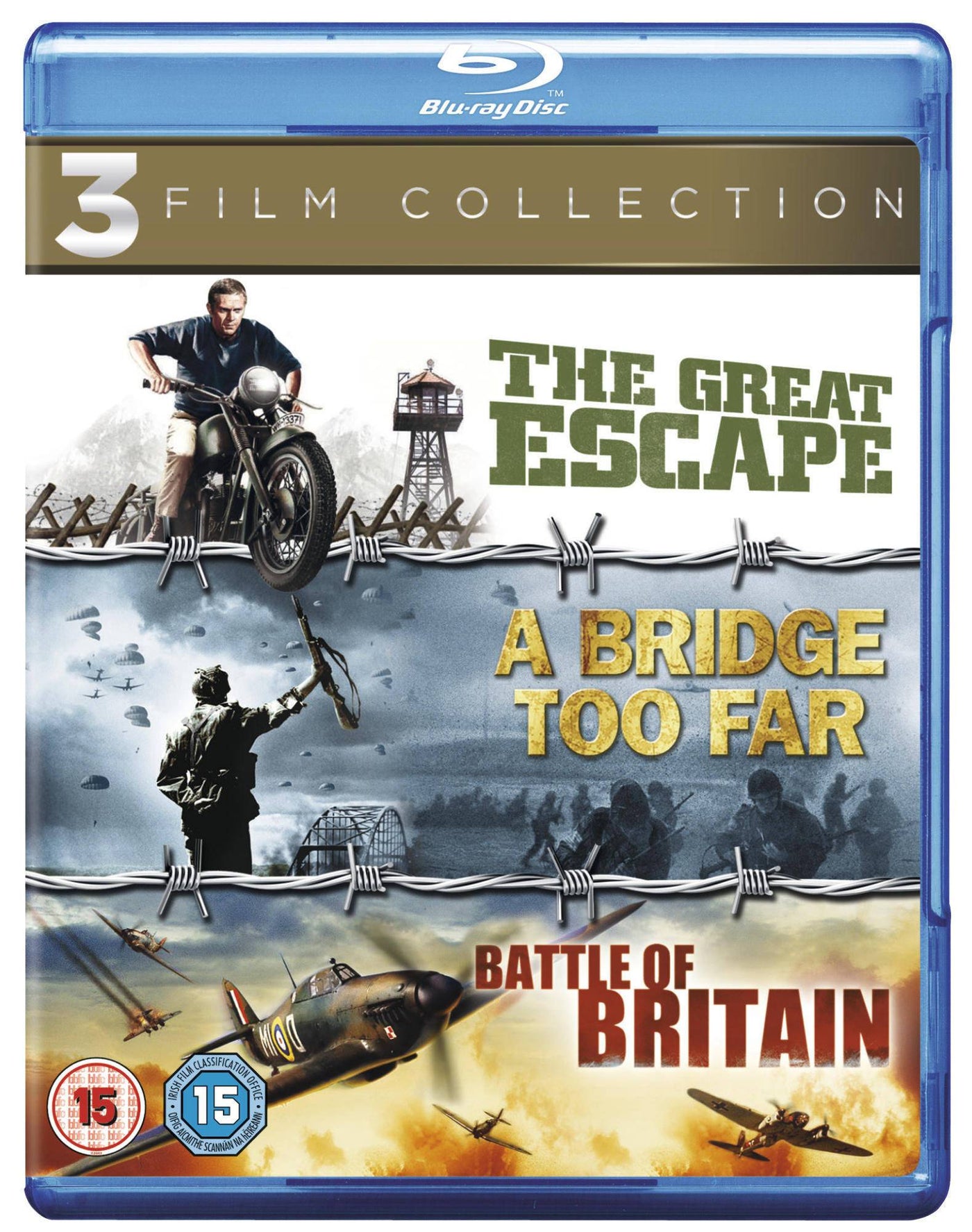 The Great Escape / A Bridge Too Far / Battle of Britain [1963] (Blu-ray)
