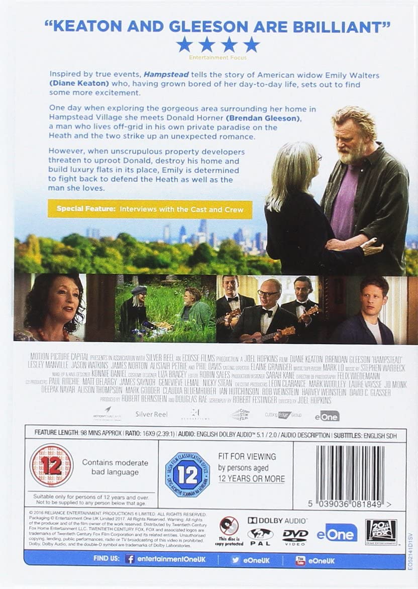 Hampstead [2017] (DVD)