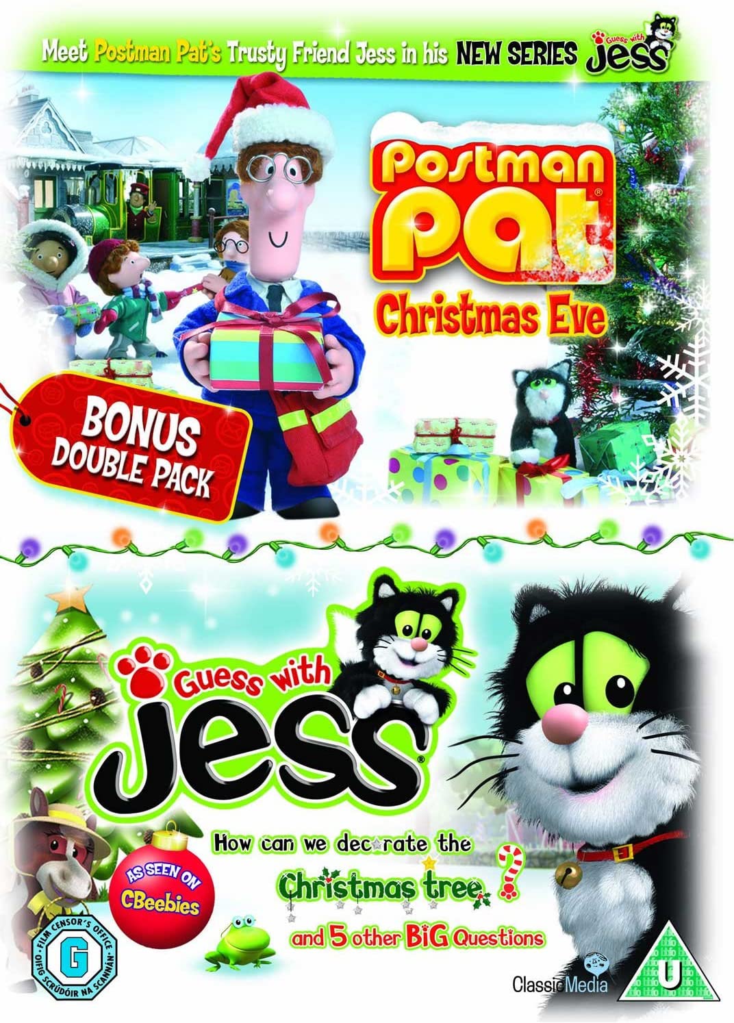 Guess With Jess/Postman Pat Christmas Double Pack (DVD)