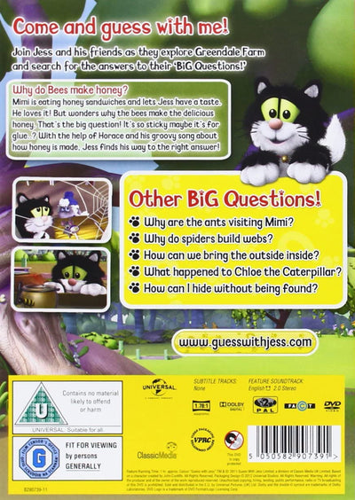 Guess With Jess: Why Do Bees Make Honey? (DVD)