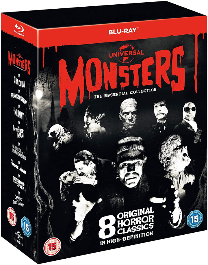 Universal Monsters: The Essential Collection (Blu-ray) – Warner Bros. Shop  - UK