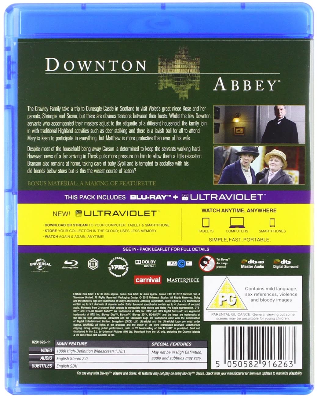 Downton Abbey: A Journey to the Highlands (Blu-ray)