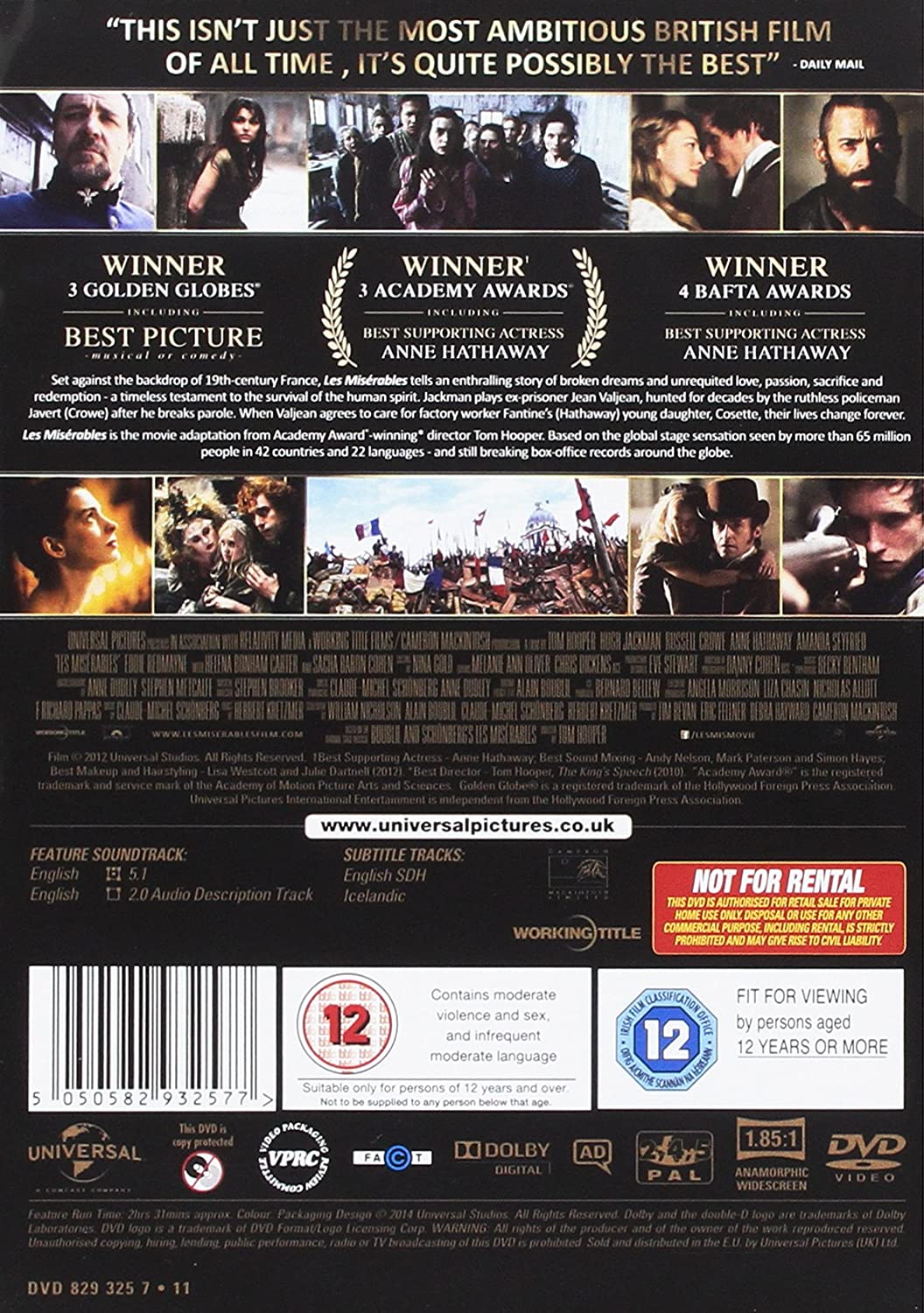 Les Misérables [2013] (DVD)