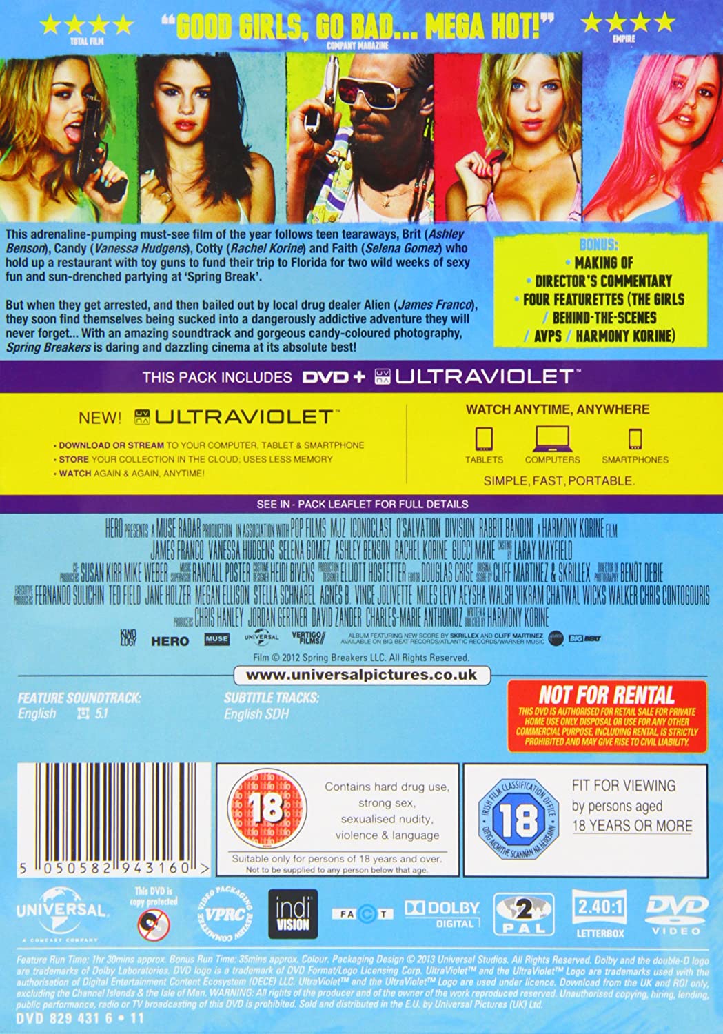 Spring Breakers [2013] (DVD)