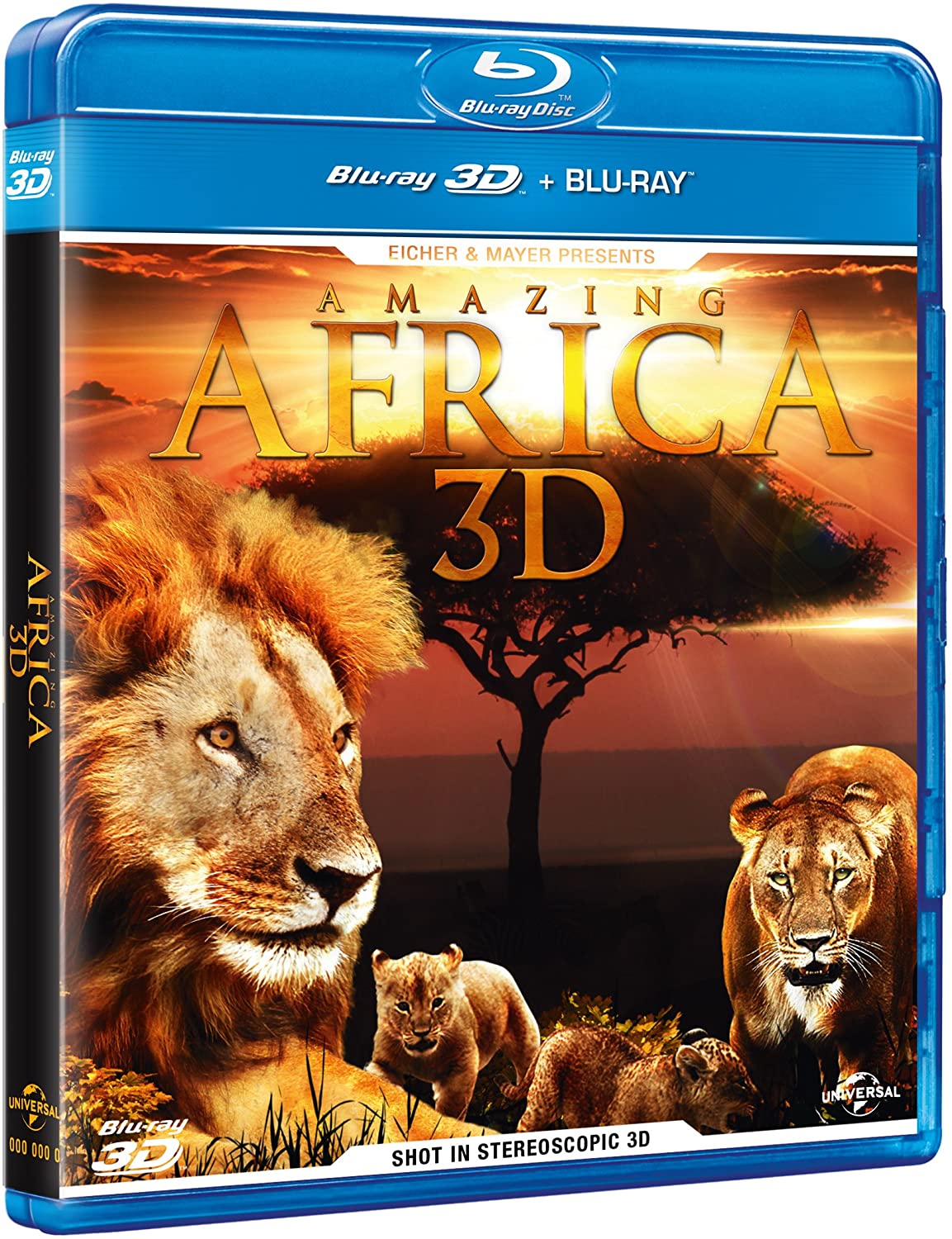 Amazing Africa (3D + 2D Blu-ray)