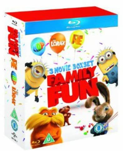 Dr Seuss' The Lorax / Despicable Me / Hop (Illumination) (Blu-ray)