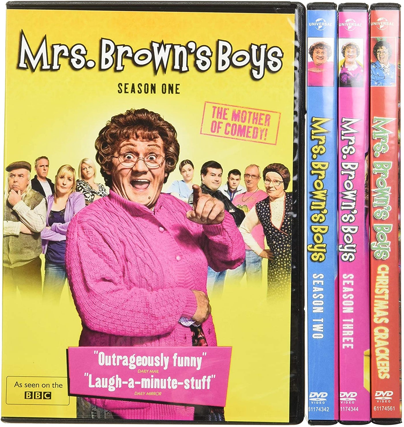 Mrs Brown's Boys: Seasons 1-3 (DVD)