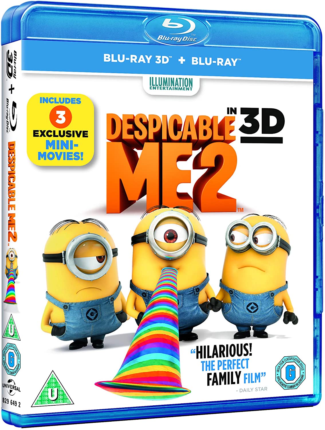 Despicable Me 2 (Illumination) (3D + 2D Blu-ray)