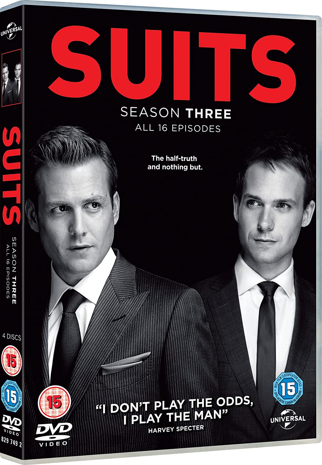 Suits: Season 3 (DVD)