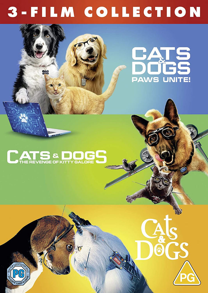 Cats Dogs 3 Film Collection 2020 DVD Warner Bros. Shop UK