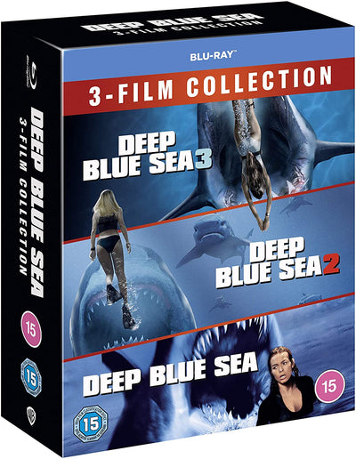 Deep Blue Sea 3-Film Collection [Deep Blue Sea 1, 2 & 3] [2020] (Blu-ray)