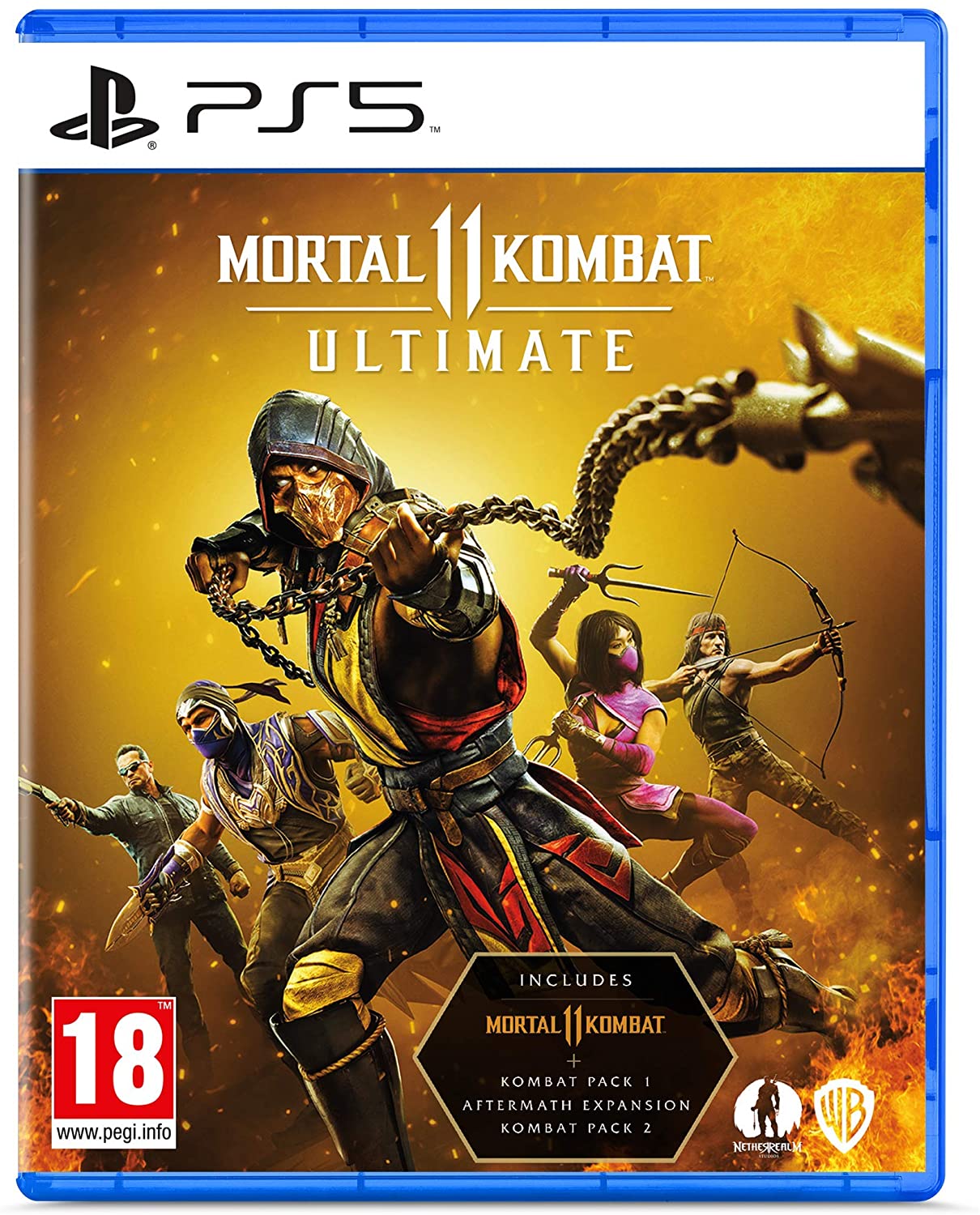 Mortal Kombat 11 Ultimate Video Game (PS5)
