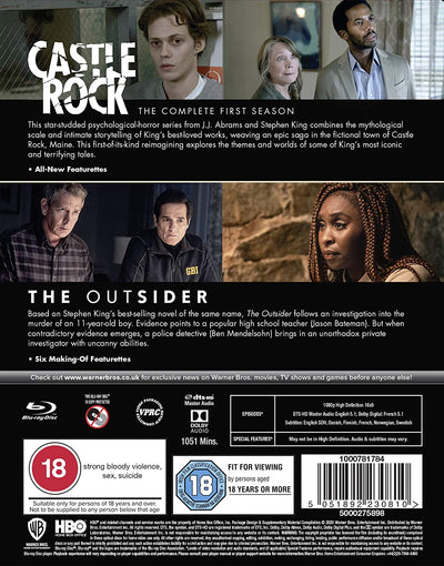 Castle Rock: Season 1 and The Outsider – 2 Series Collection (Blu-ray)