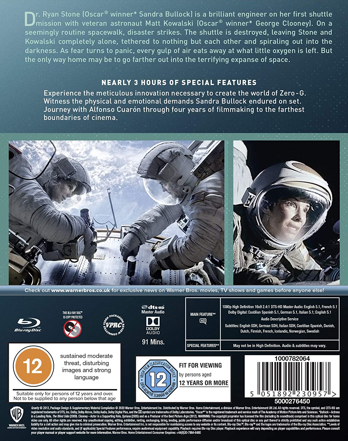 Gravity [2013] [Special Poster Edition] (Blu-Ray)