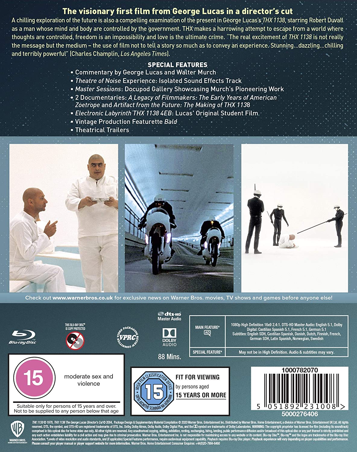THX 1138 [1971][Special Poster Edition] (Blu-Ray)