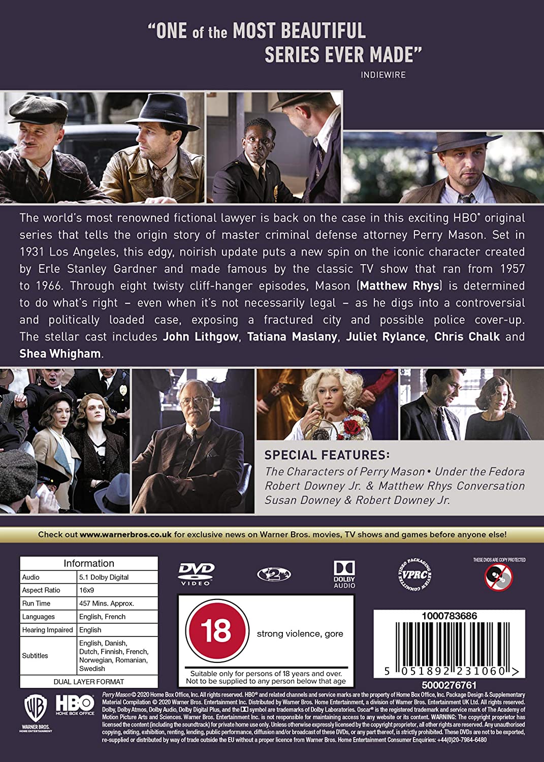 Perry Mason: Season 1 [2020] (DVD)
