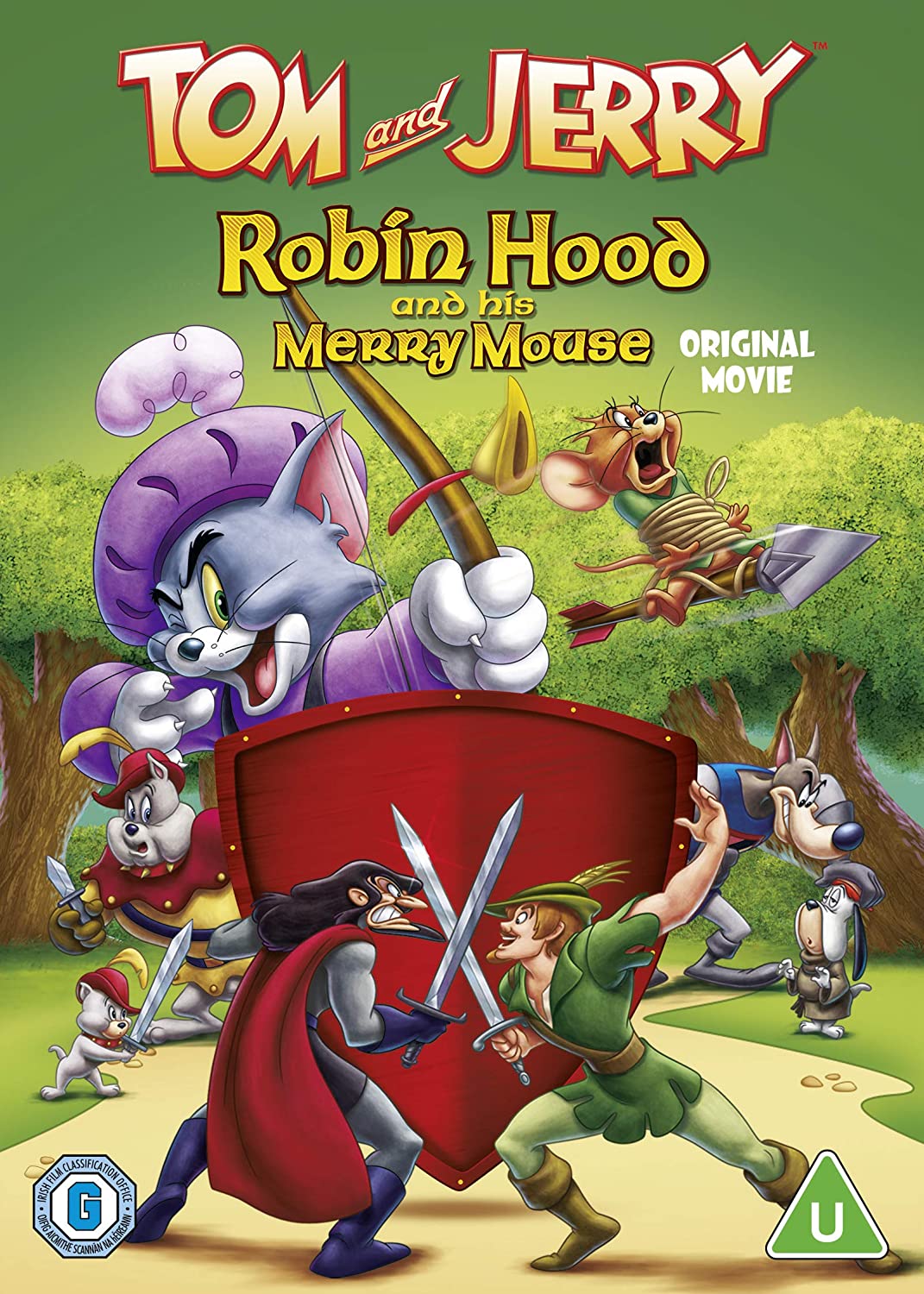 Tom and Jerry: Robin Hood and his Merry Mouse [New line look] [2012] (DVD)