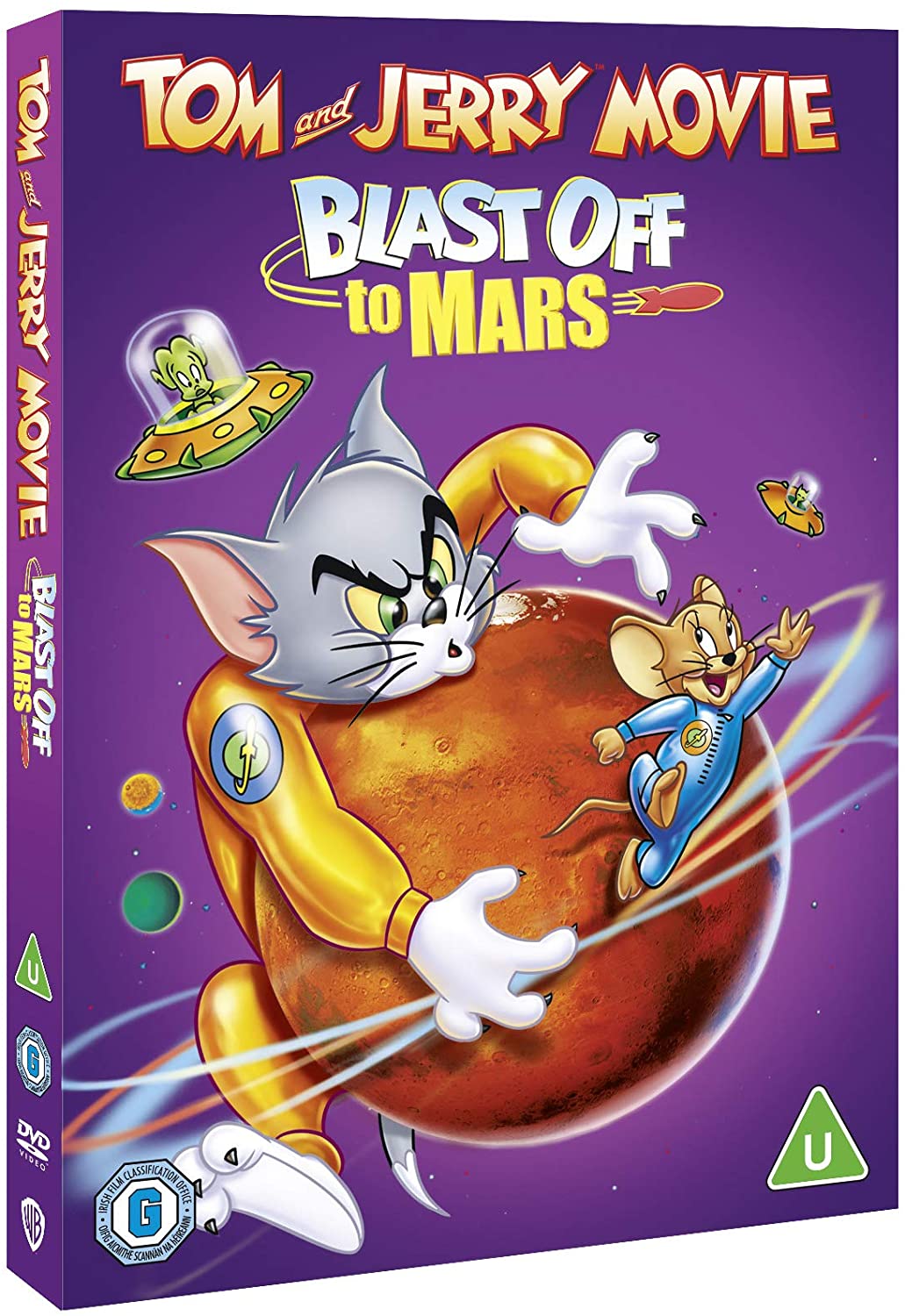 Tom And Jerry Movie Blast Off To Mars [new Line Look] [2005] Dvd Warner Bros Shop Uk