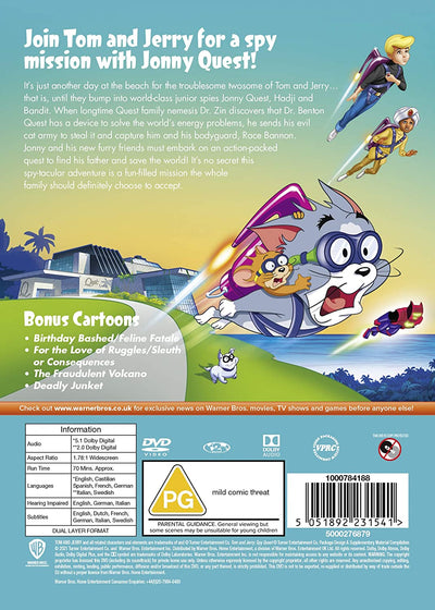 Tom and Jerry: Spy Quest [New line look] [2015] (DVD)