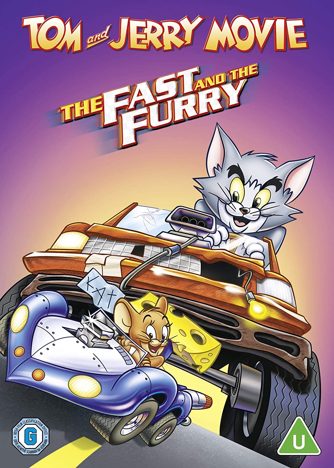 Tom and Jerry Movie: The Fast and the Furry [New line look] (DVD)