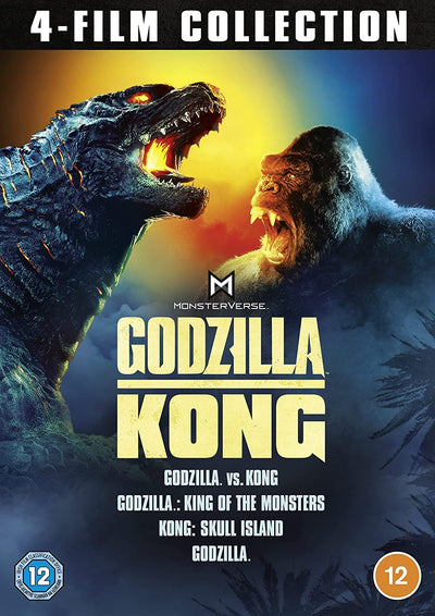 Godzilla & Kong 4-Film Collection (DVD)