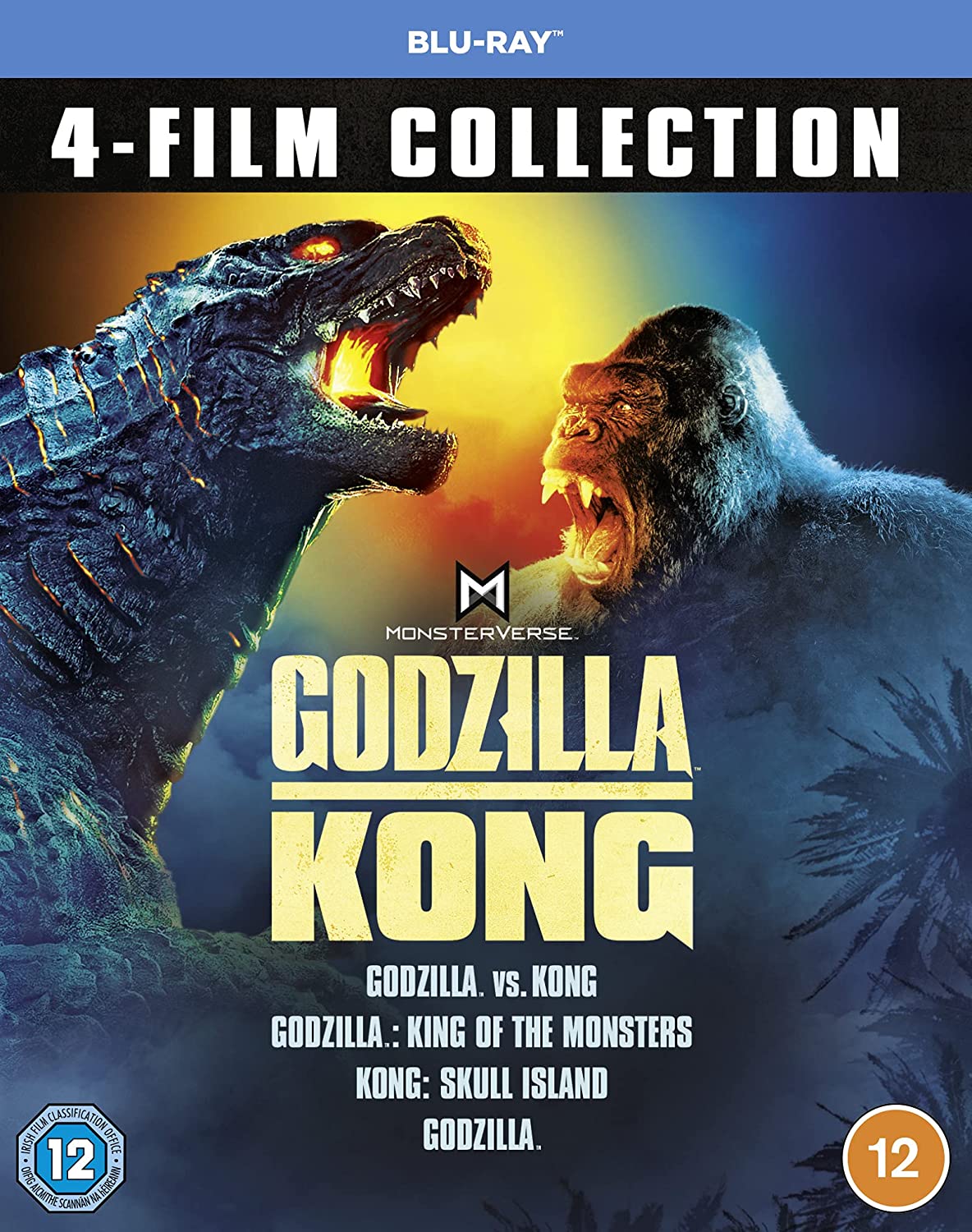 Godzilla & Kong 4-Film Collection (Blu-ray)