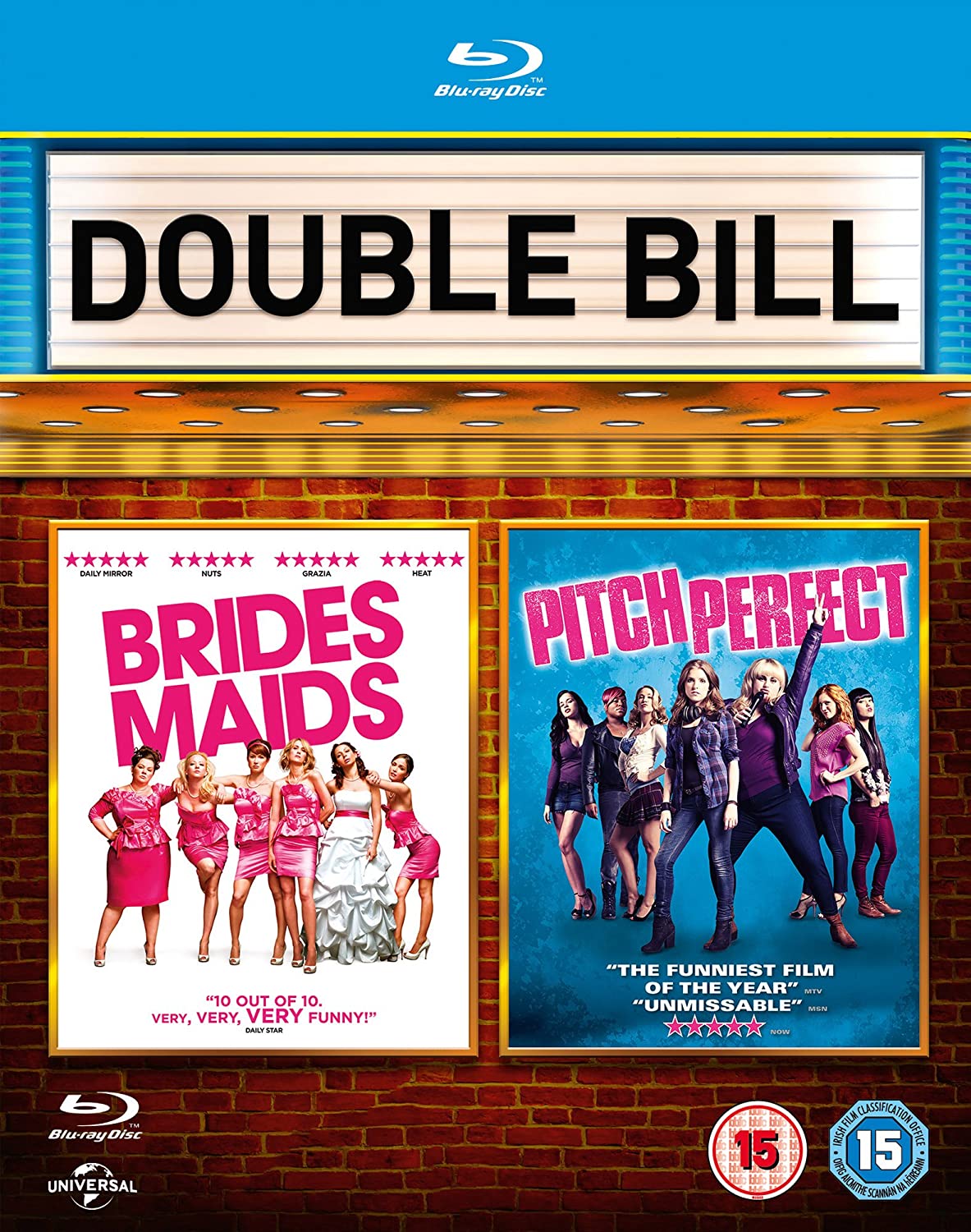 Bridesmaids / Pitch Perfect 2 Film Collection (Blu-ray)