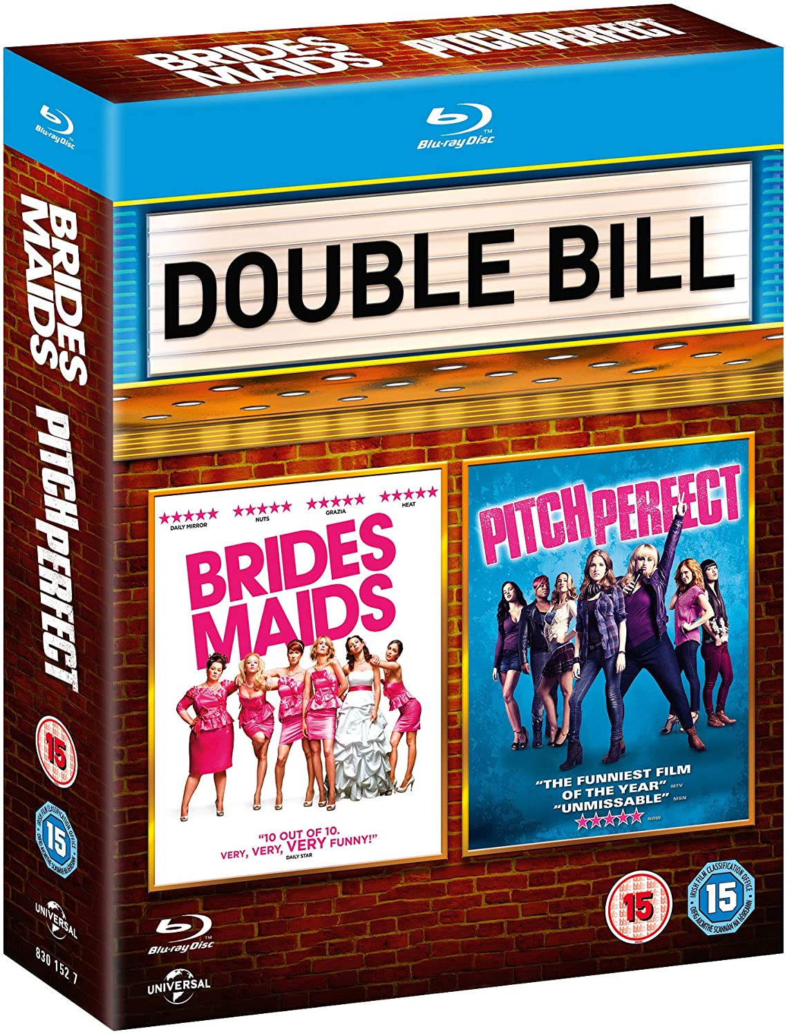 Bridesmaids / Pitch Perfect 2 Film Collection (Blu-ray)