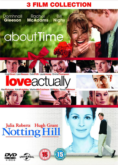 About Time / Love Actually / Notting Hill 3 Film Collection (DVD)