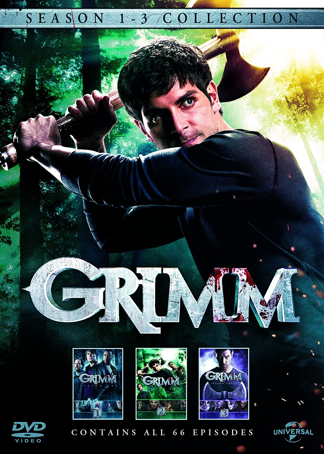 Grimm: Seasons 1-3 (DVD)