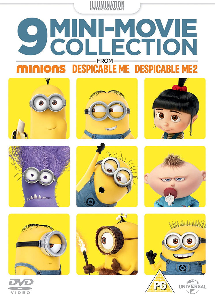 9 Mini Movie Collection From Minions Despicable Me 1 2