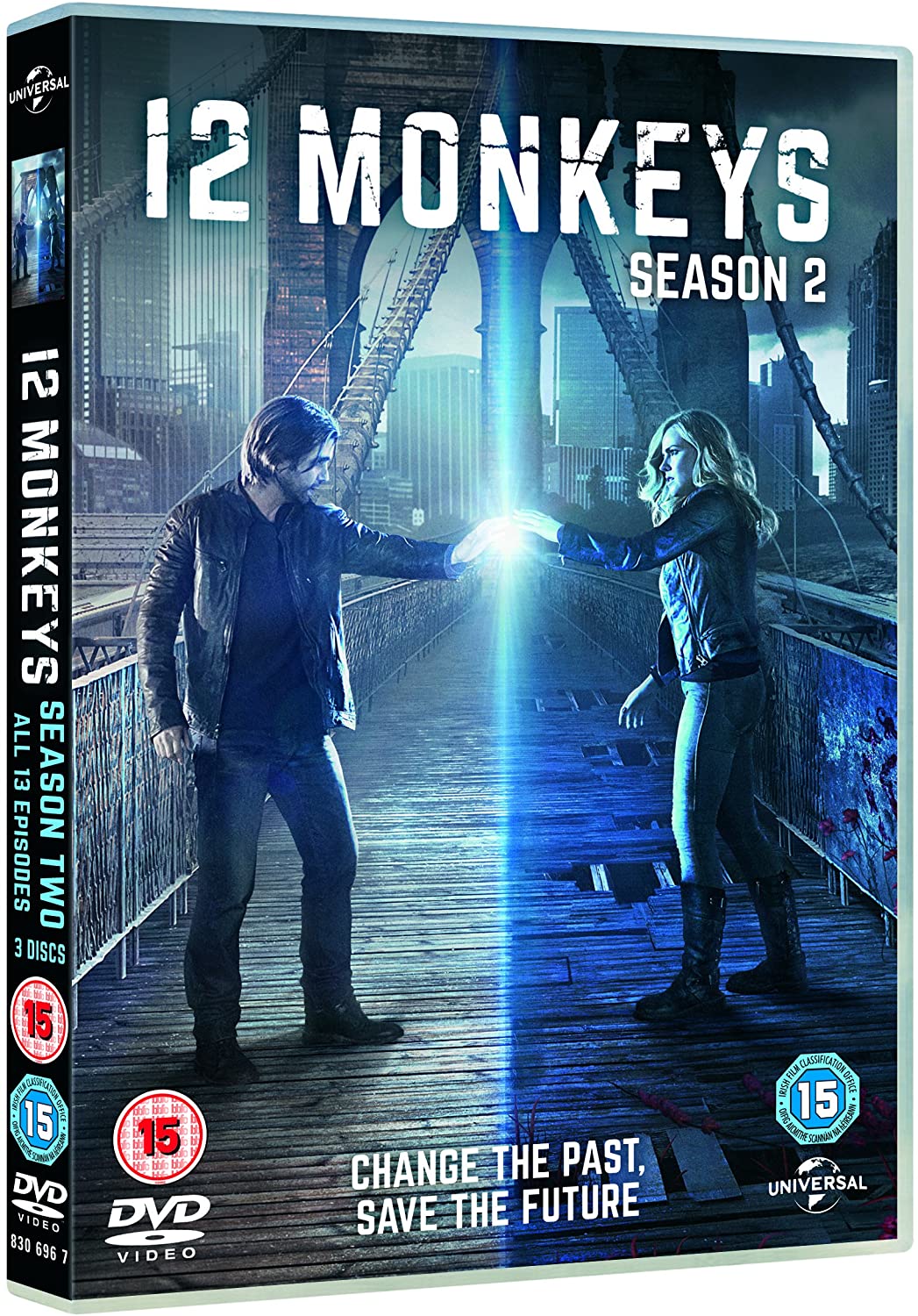 12 Monkeys: Season 2 (DVD)