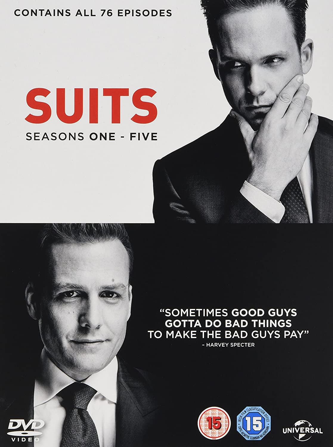 Suits: Seasons 1-5 (DVD)