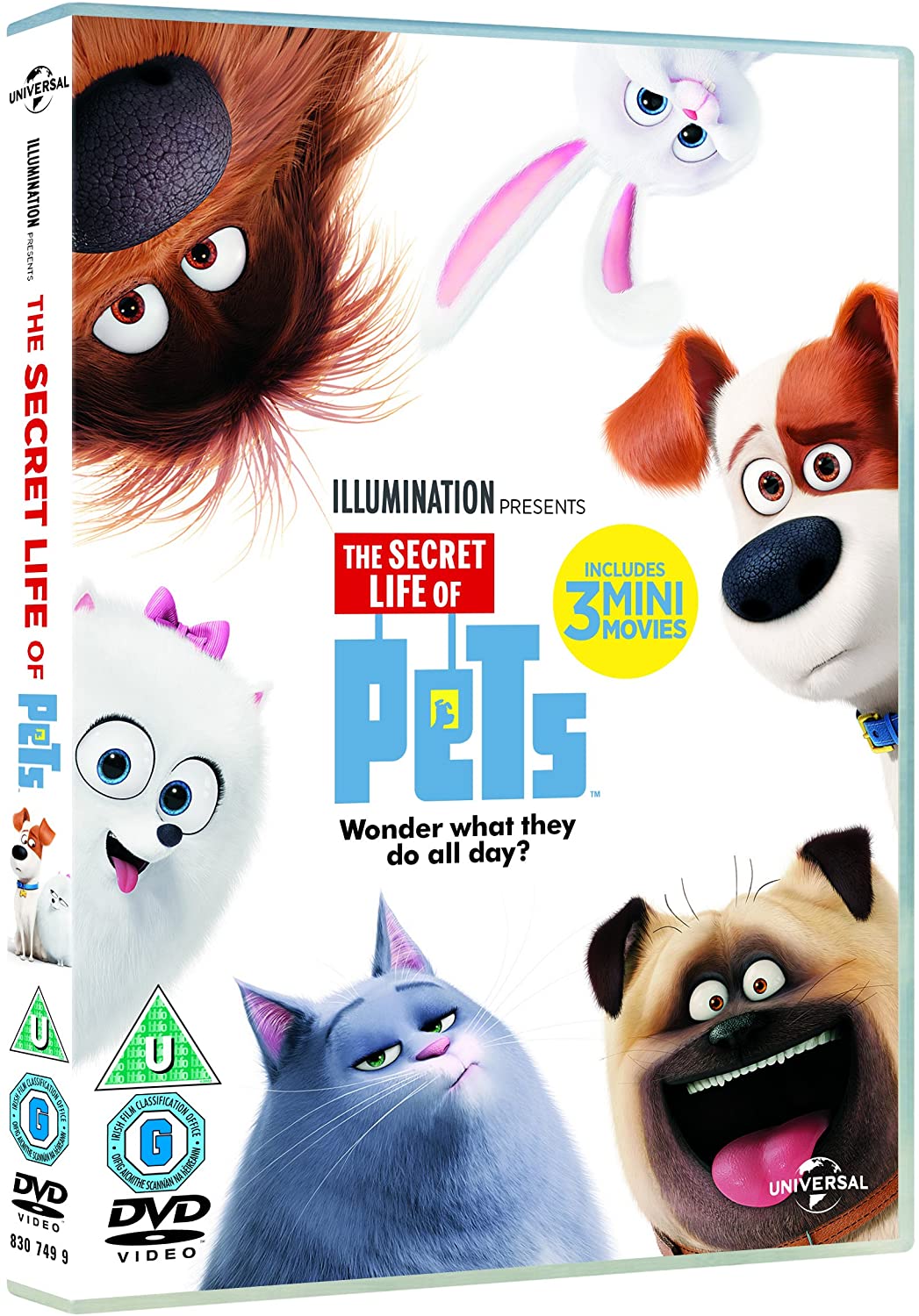 The Secret Life Of Pets [2016] (Illumination) (DVD)