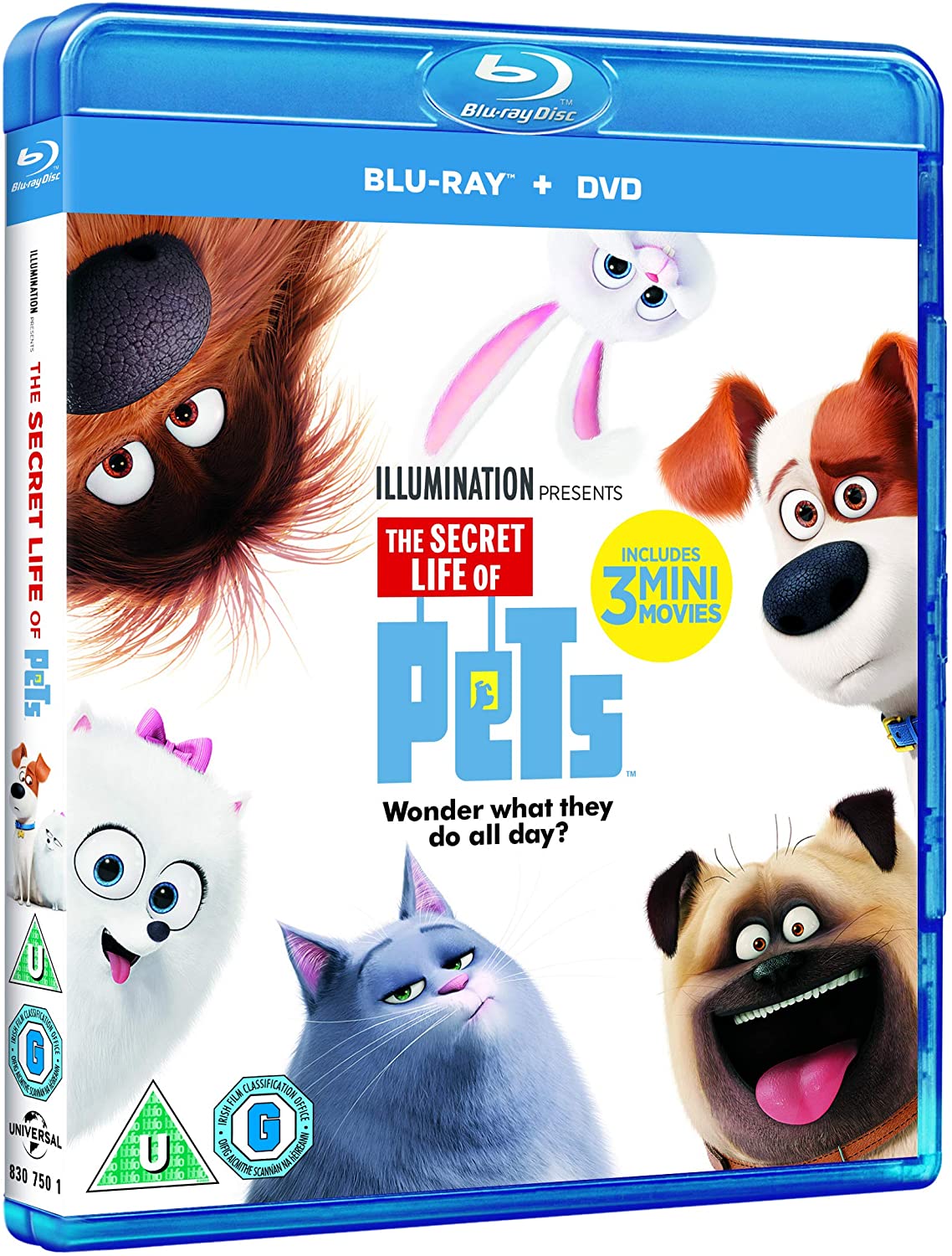 The Secret Life Of Pets [2016] (Illumination) (Blu-ray)