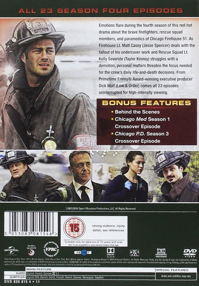 Chicago Fire: Season 4 (DVD)