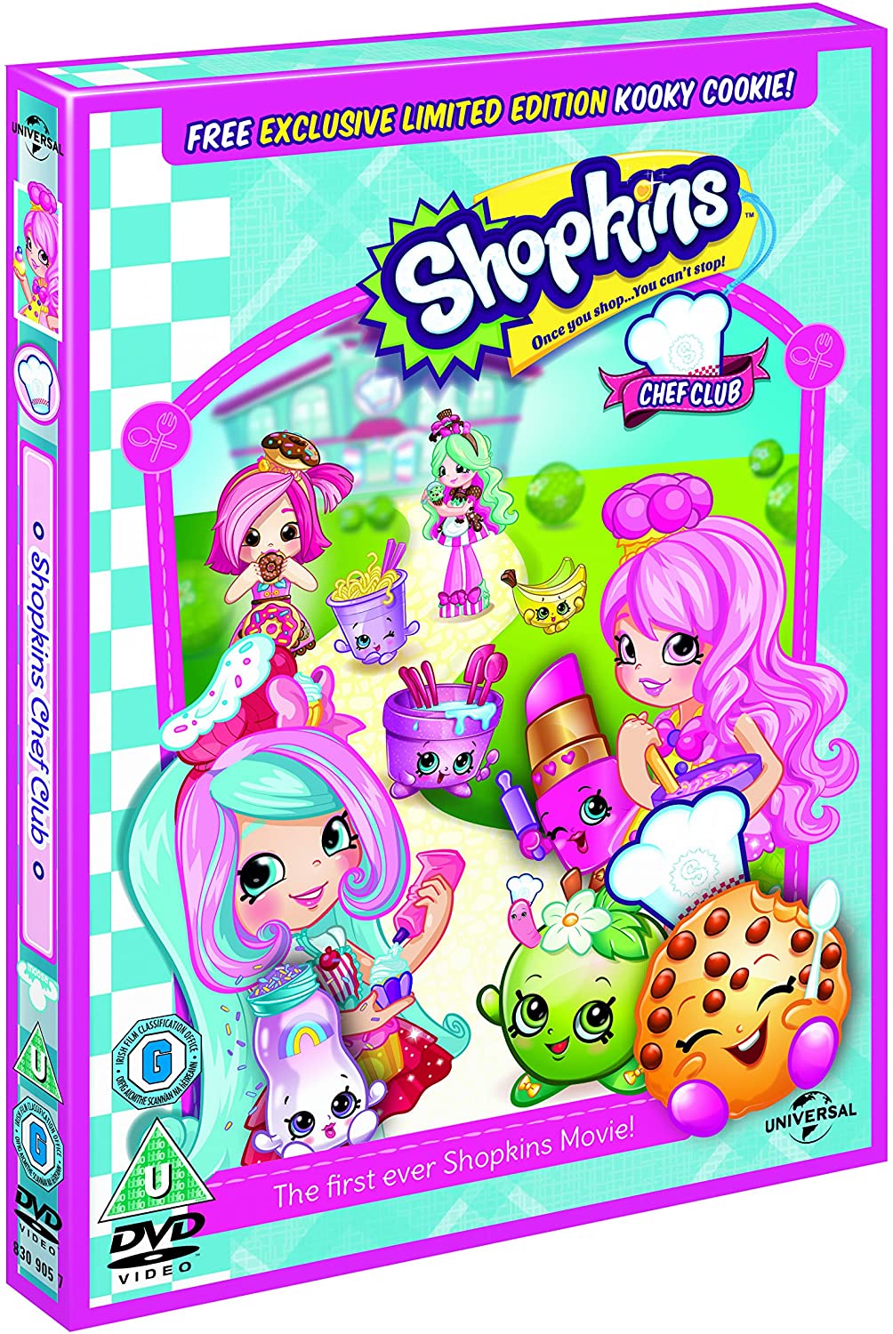 Shopkins: Chef Club [Includes Limited Edition Kooky Cookie Gift] (DVD)